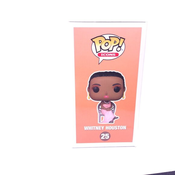 Funko POP! Whitney Houston 25 Icons Vinyl Figure New Sealed with Protector - Picture 6 of 11